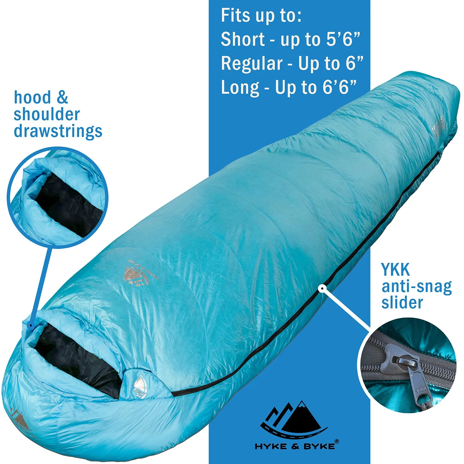 Snowmass 0°F Ultralight 650FP Down Sleeping Bag