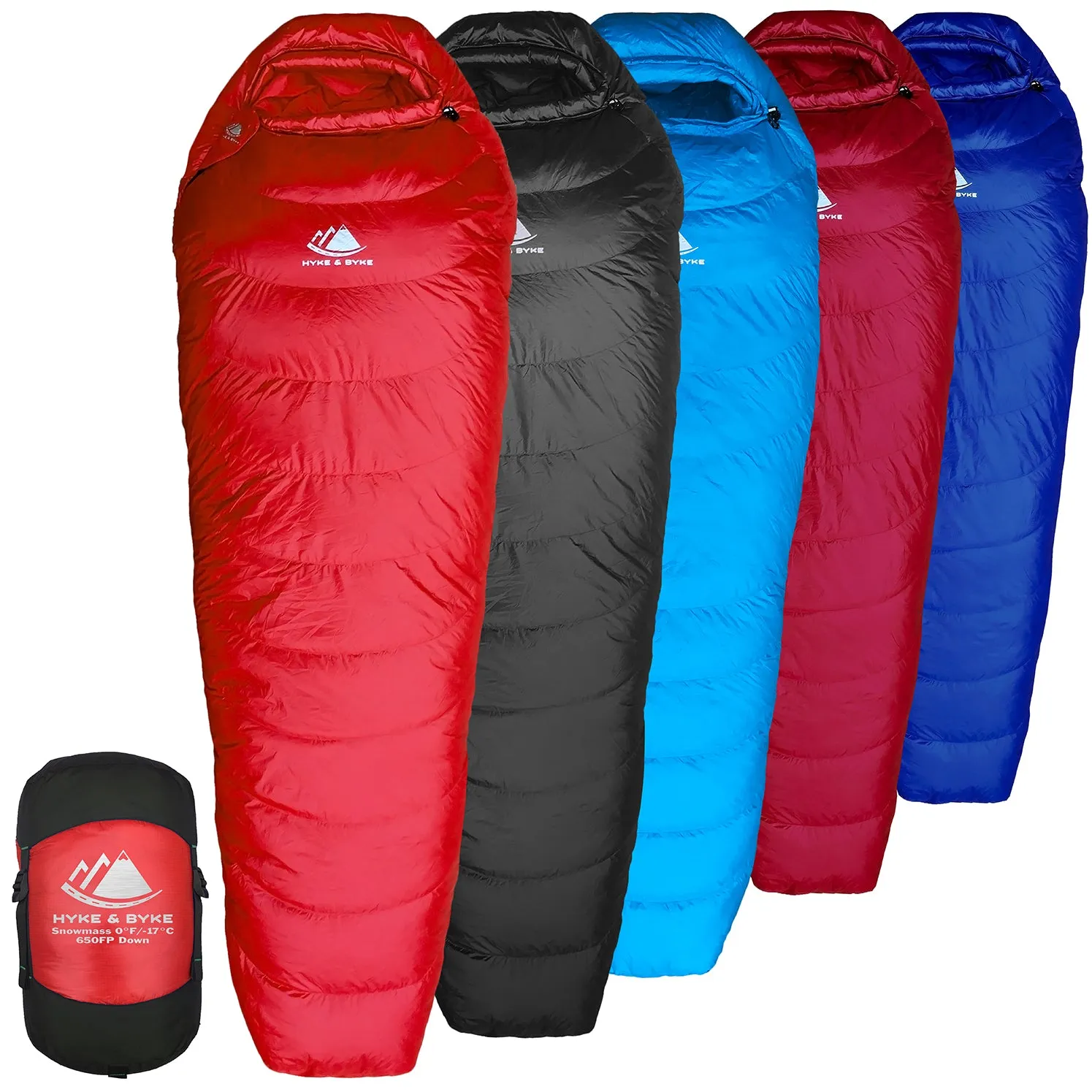 Snowmass 0°F Ultralight 650FP Down Sleeping Bag