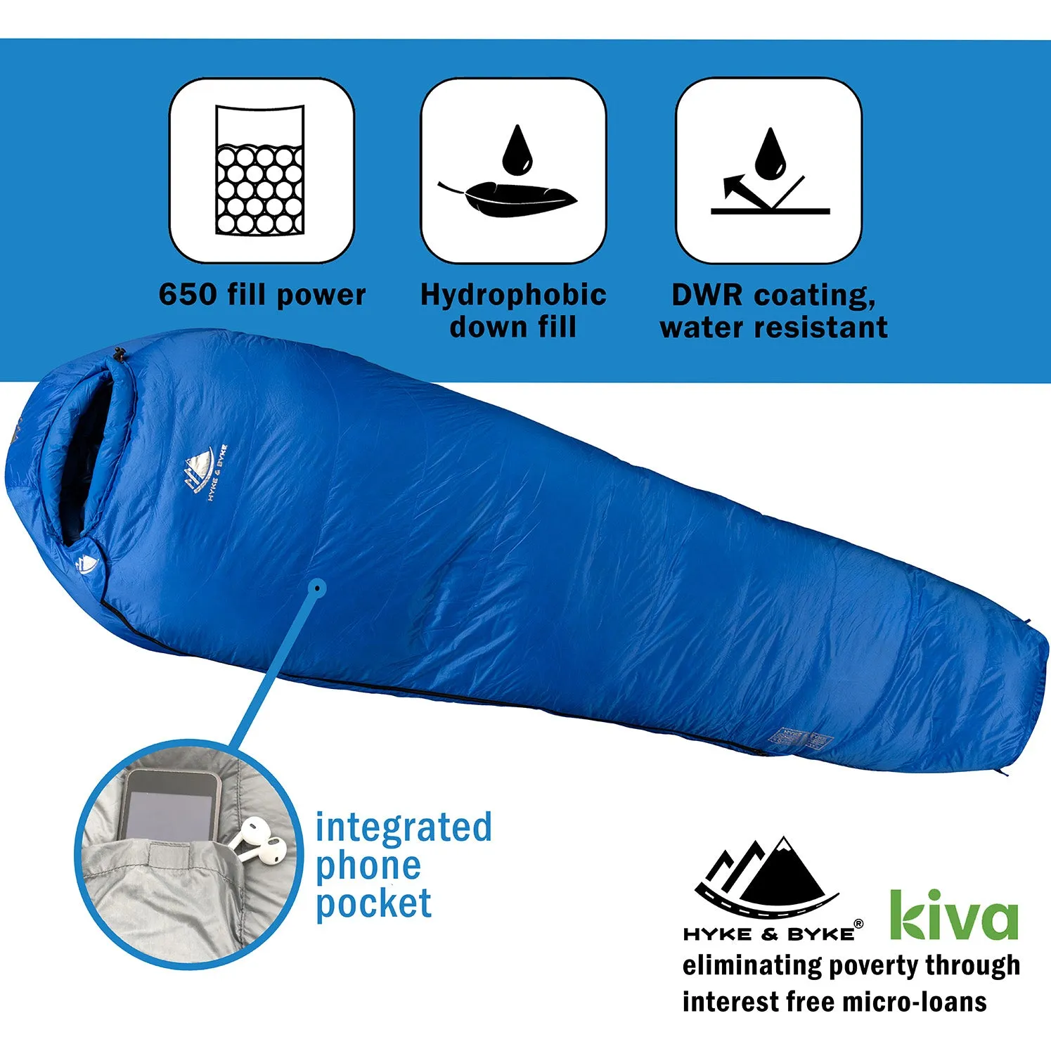 Snowmass 0°F Ultralight 650FP Down Sleeping Bag