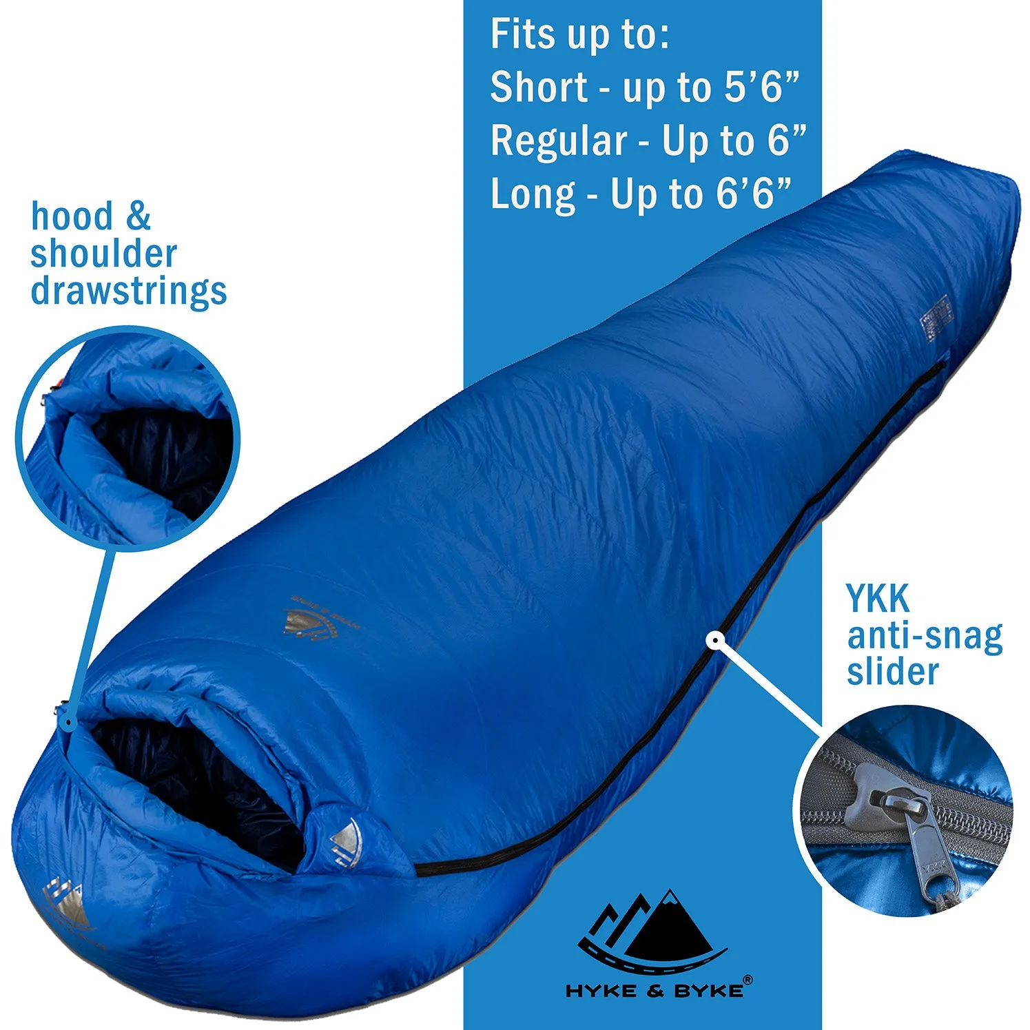 Snowmass 0°F Ultralight 650FP Down Sleeping Bag