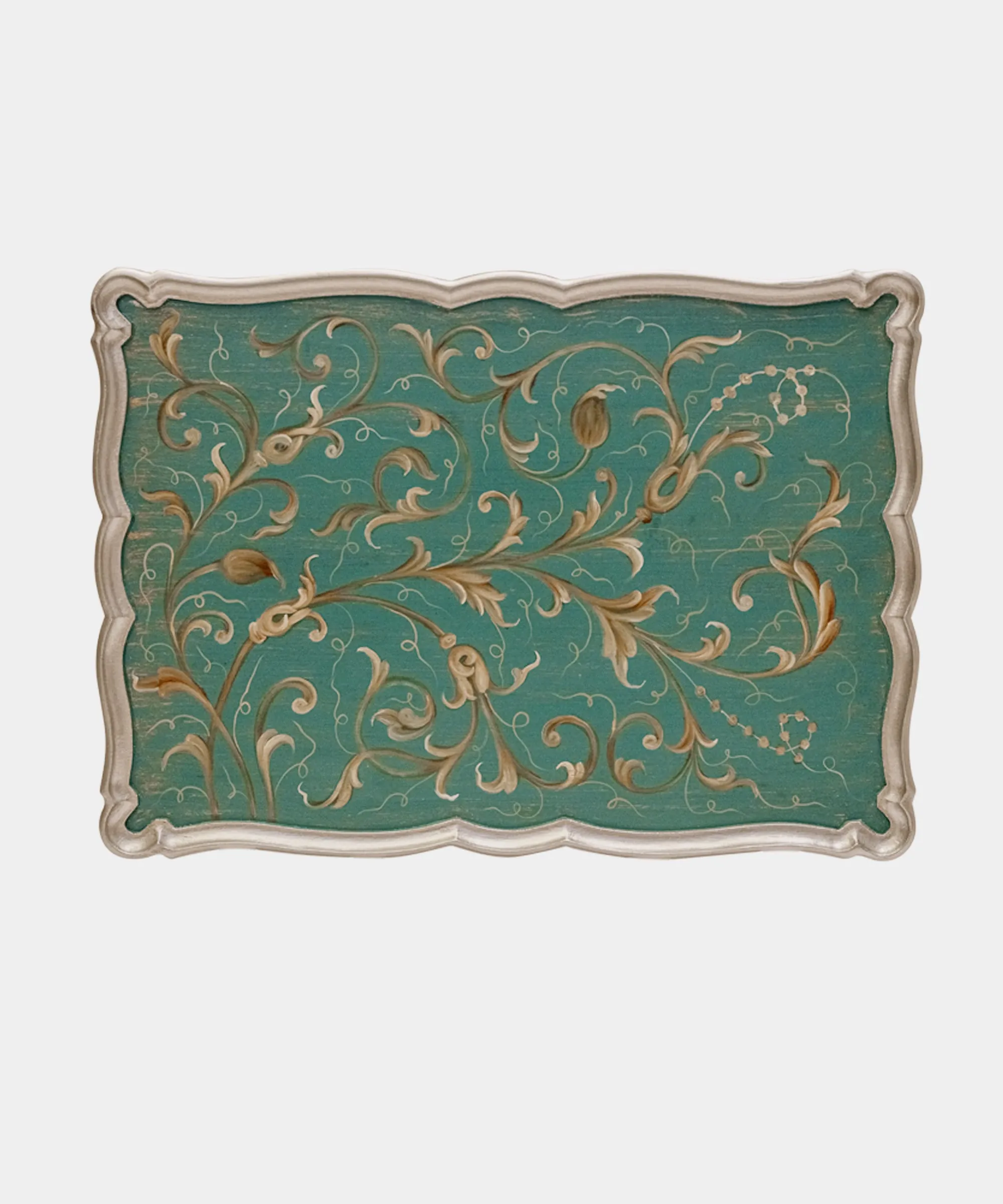Teal Crush Folding Table