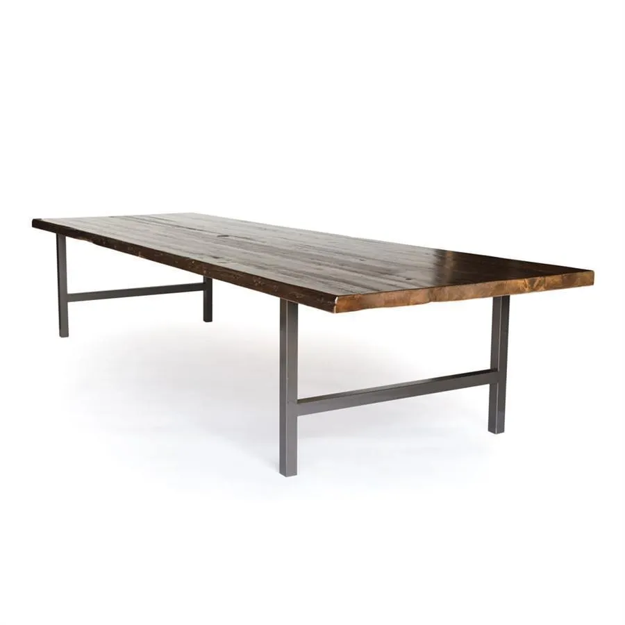 Urban Wood and Steel Quick Ship Conference Table