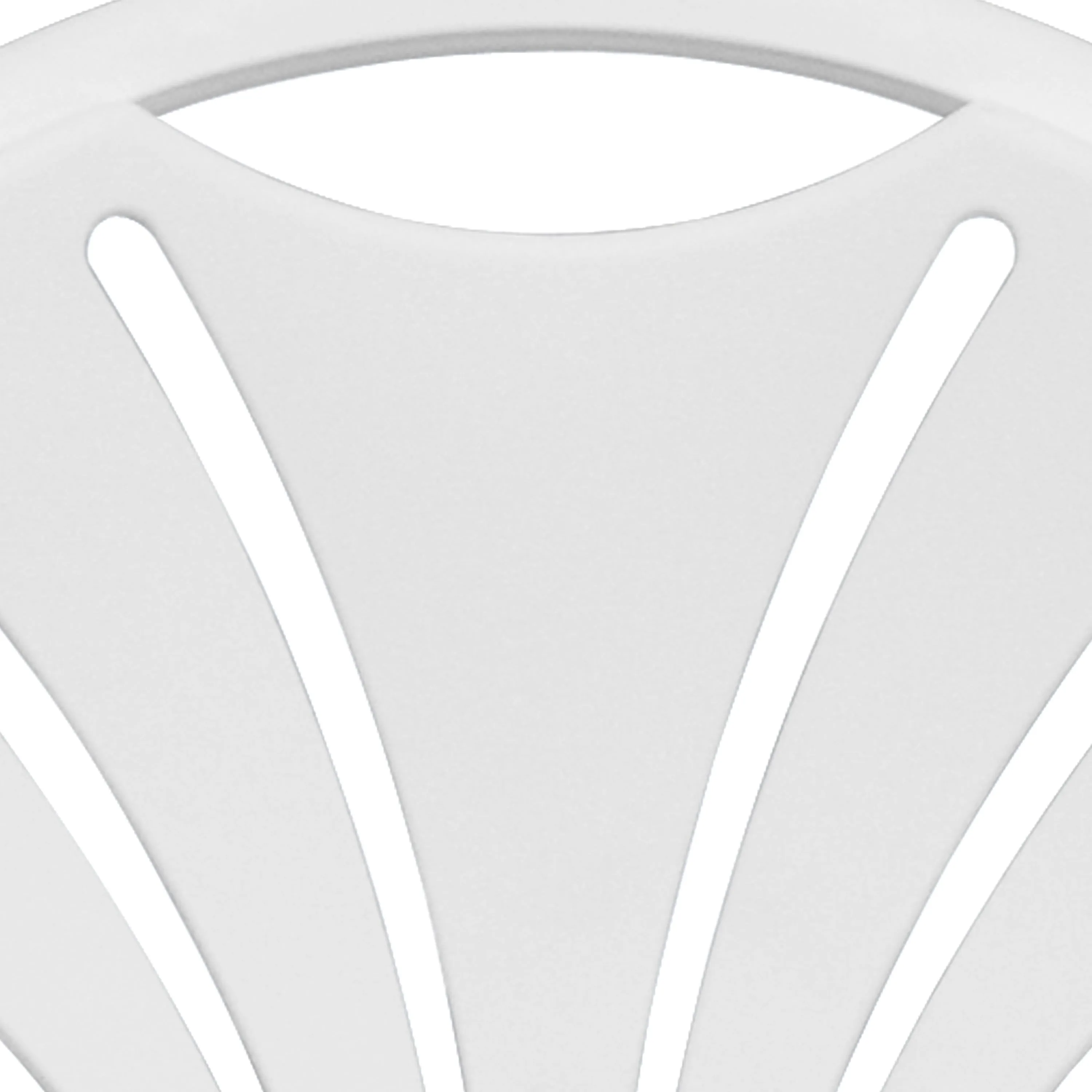 White Plastic Folding Chair 2-LE-L-4-WHITE-GG
